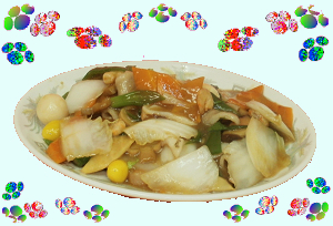 八宝菜　　950円